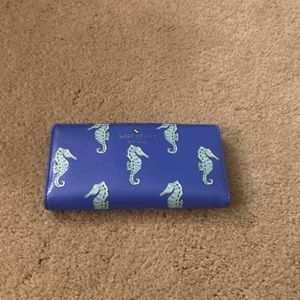 Kate Spade seahorse wallet